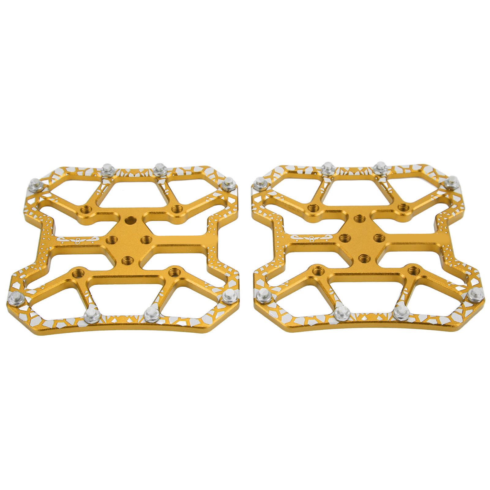 

1 пара велосипедних безконтактних педалей-конвертерів самоблокуючих дискових педалей адаптер платформи для SPD велосипеда