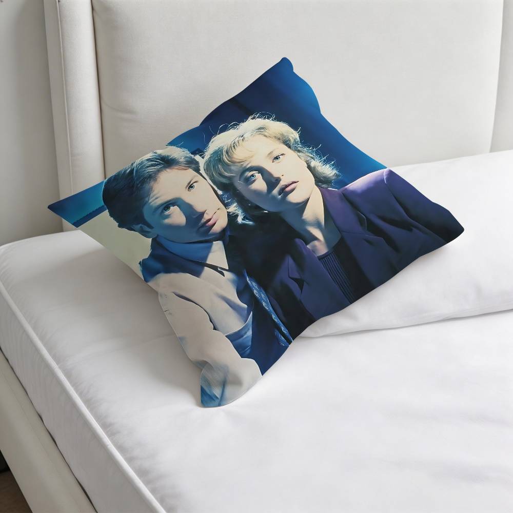 The Fantastical XX Files Cool Fashion Square Pillow Case Durable Throw Pillow Cover for Sofa Couch Chair