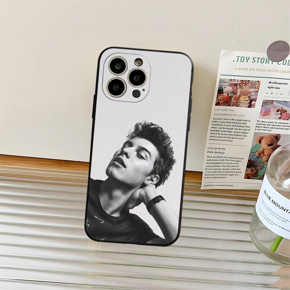 

Singer Shawn Mendes 98 Phone Case Fundas For Iphone 13 17 11 15ProMax 14 12 16 Pro Xs Max Mini Xr X Plus Coque iPhone 11 Pro
