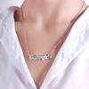 Stainless Steel Babygirl Necklace Gold  Plated Baby Girl Pendants Chain Necklaces For Women Jewelry