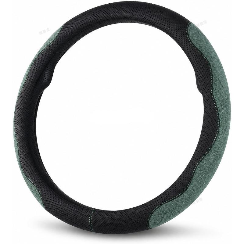 Xiaomi Suede Steering Wheel Cover Wrap Protective 38cm Breathable Steering Covers Car Accessories Universal Car Steering Wheel Cover