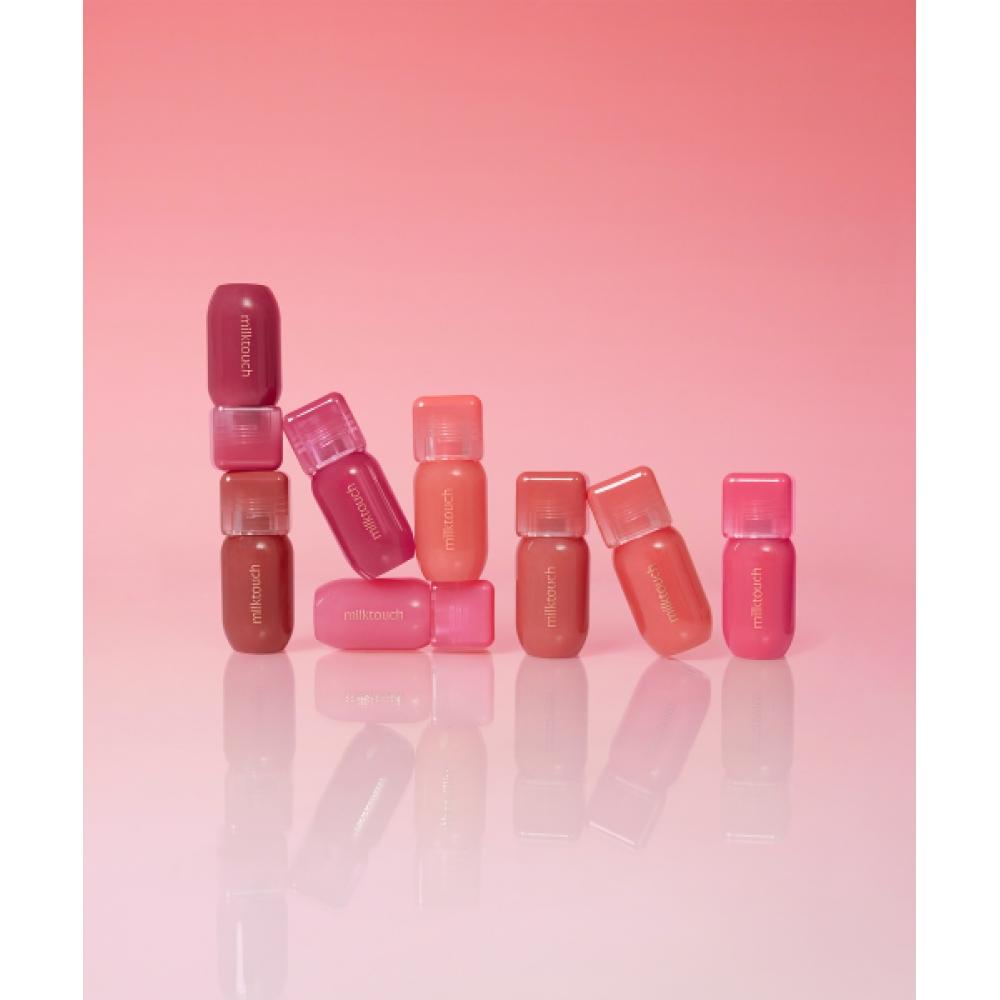 Milktouch Glowfit Color Stain Lip Tint 8 Colors