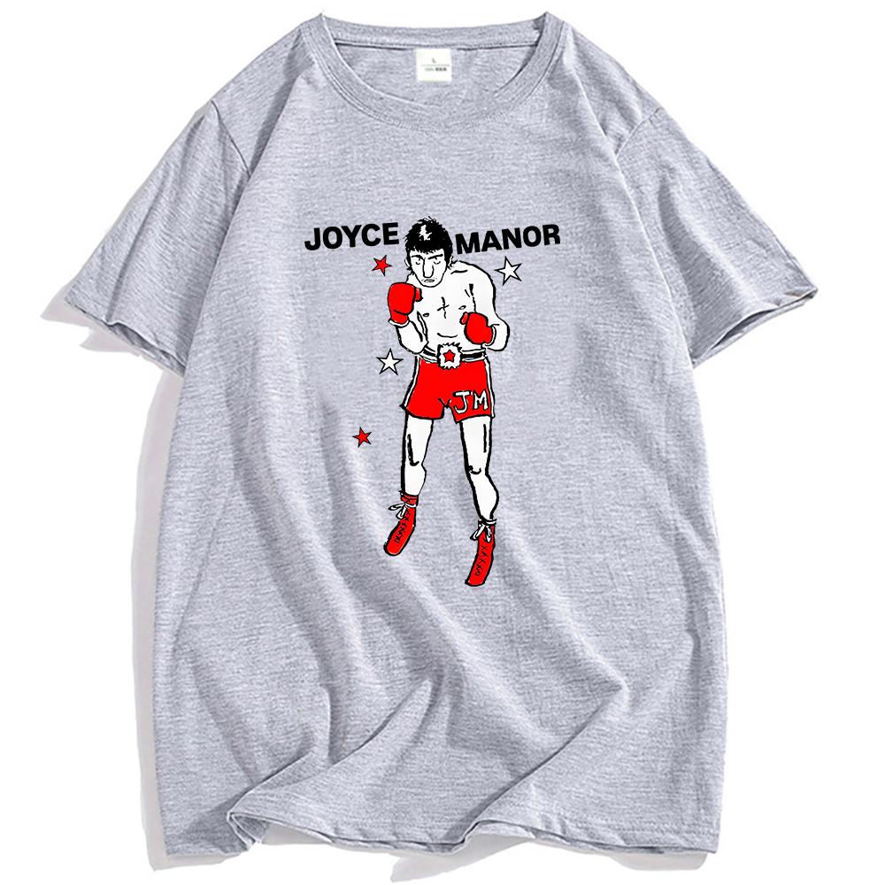 

Boxer Printed Tshirts Group JOYCE MANOR Graphic T-shirt Short Sleeve Cotton T Shirt Unisex Clothing XXL