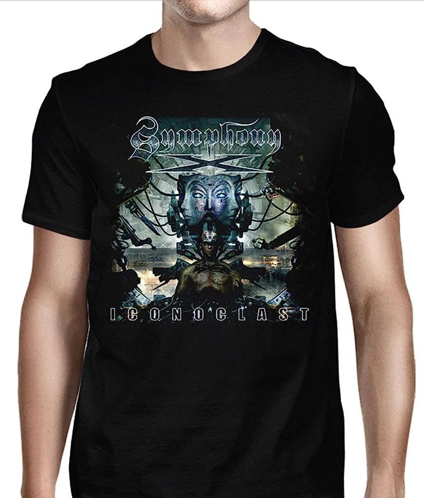 SYMPHONY X ICONOCLAST CD COVER Official SHIRT LAST 3XL New OOP divine damnation M