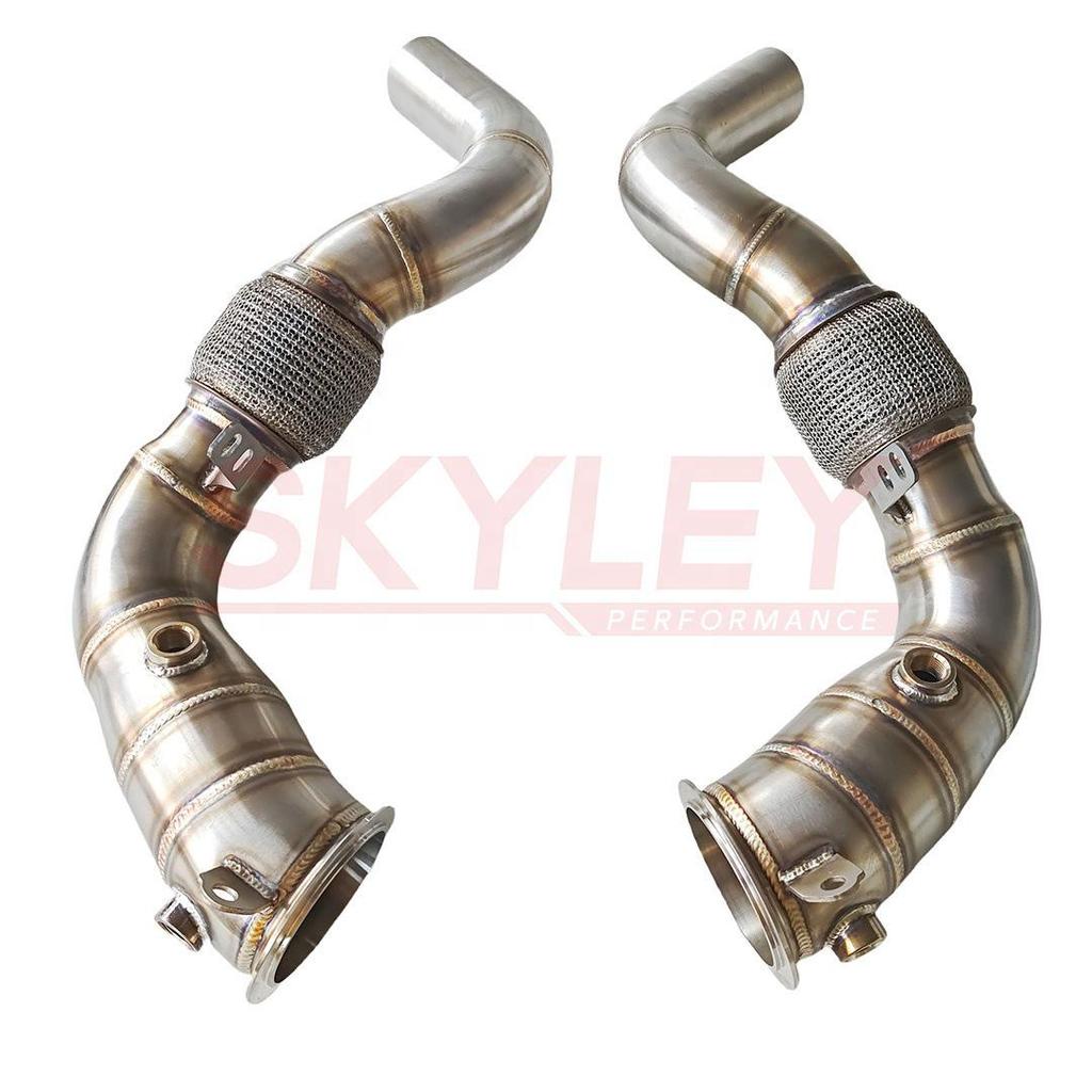BMW F85 X5M/X6M S63 4.4T Stainless Steel Downpipe 2014-2022