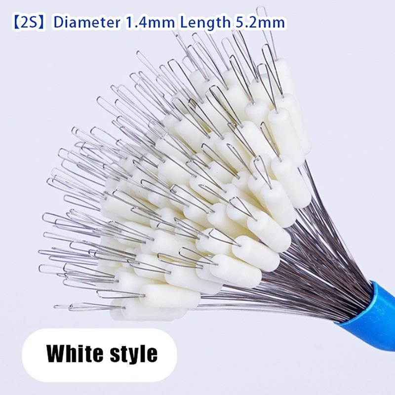 100 шт./пакет Много цветов Поплавок для поплавочной рыбалки Силиконовый стопор Стопорное кольцо Соединитель Сопротивление лески Рыболовные аксессуары