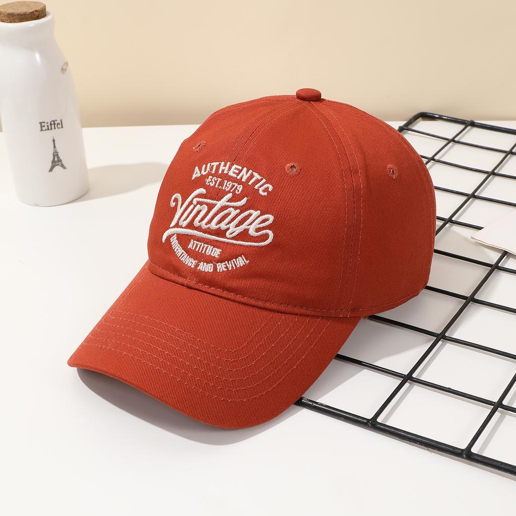 Men's Embroidered Letter Korean Version European and American Style Adjustable Baseball Cap, Daily Casual Outdoor Sports Outfit