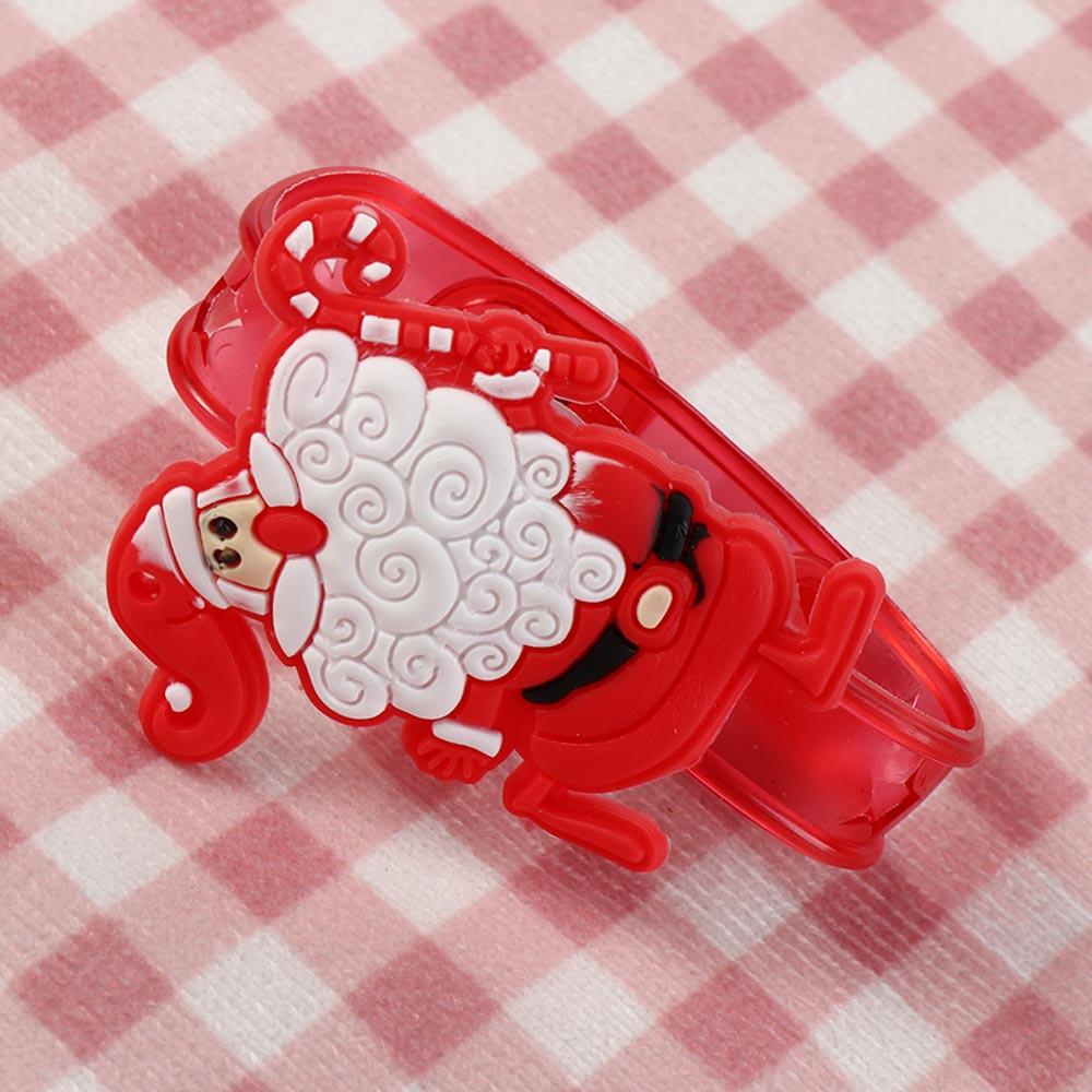 Christmas Christmas Clap Circle Plastic LED Christmas Bracelet Christmas Toys Hand Ring Christmas