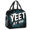 Custom Jey Uso Yeet Lunch Bag Men Women Cooler Warm Insulated Lunch Boxes for Student School