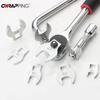 10Pcs Crowfoot Wrench Set Tools Crowbar Adapter Head Removal Half Shaft Motorcycle Repair Demolition Tools for Car Home Repair