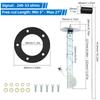 Auto Fuel Float Sensor 0~90 Ohm/0-190ohm/240-33ohm Stainless Steel Fuel Level Oil Tank Sender For 4/6/8 Cylinder Fuel Gauge