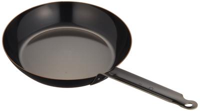 Endo Shoji TKG Iron Frying Pan 26cm Inner Diameter X Depth 260 X 48 Bottom Diameter 185 Plate Thickness Mass Compatible with IH Thick Plate with Black