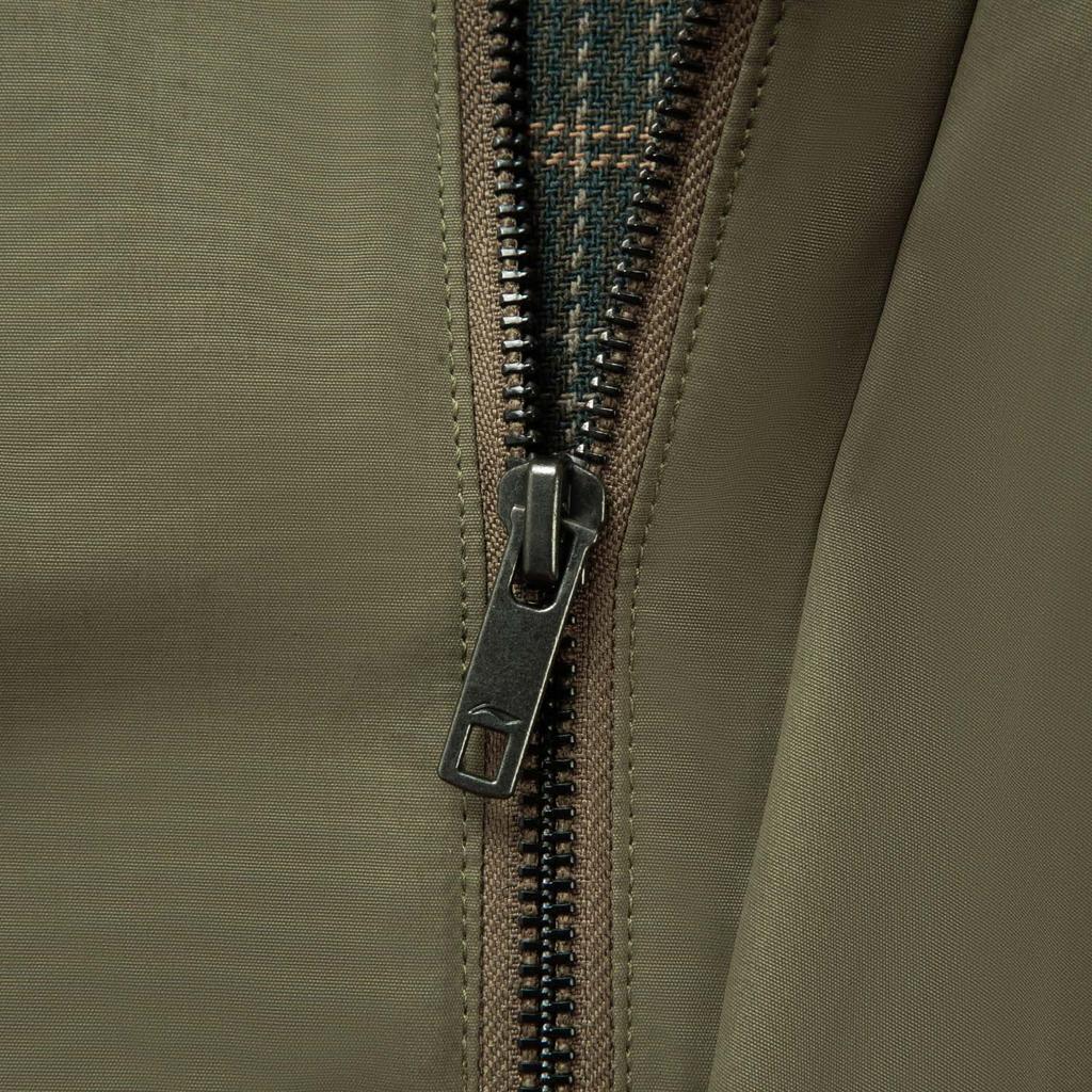 Li Ning Sports Lifestyle Series Loose Fit Logo Stitching Jacket Men Jacket AJDV289-6