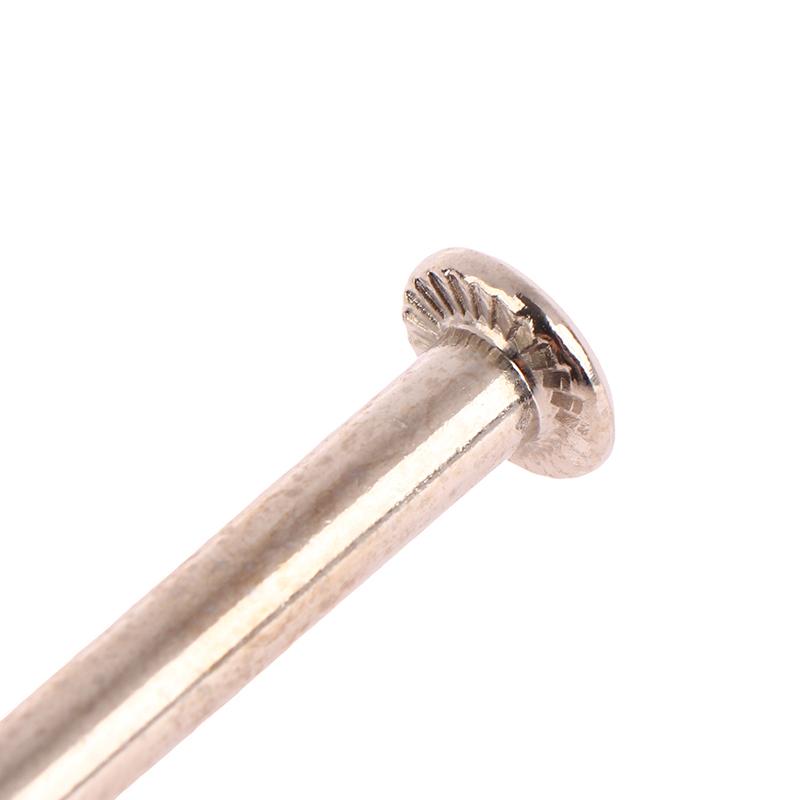 2Sets Stainless Steel Luggage Screws, Luggage Accessories Luggage Wheels Bolts 6*33-60Mm