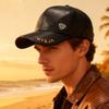 Autumn Winter Men's Velvet Warm Baseball Cap Women Leather Cap Outdoor Cotton Cap
