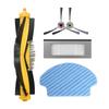 Accessories for Ecovacs Sweeping Robots DD35/37/DD56: Roller Brush, Side Brush, Filter, Mop, Dust Bag.
