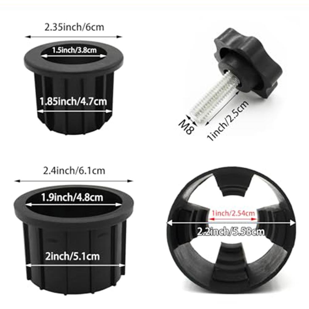 Outdoor Settings As Shown Replacement Parts Compatible Umbrella Pole Adapters Beach Umbrella Hole Ring 1.5 Inch Diameter