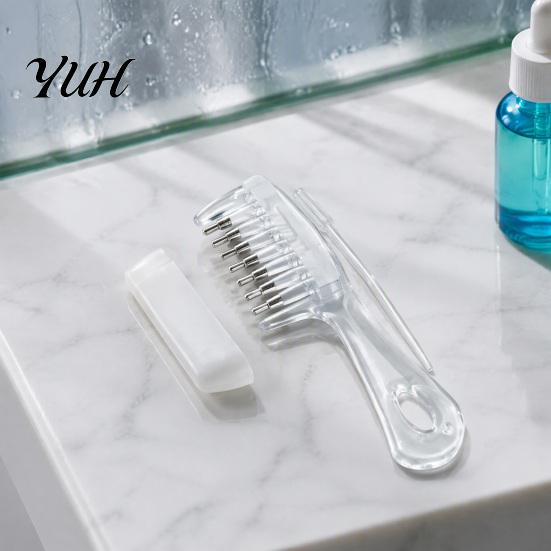 Öl-Applikator-Kamm mit Kugelkopf 1/2 Stück Kopfhaut-Kugel, Minoxidil für Haarpflege-Zubehör Wachstum, Massage Staubschutz Manuell