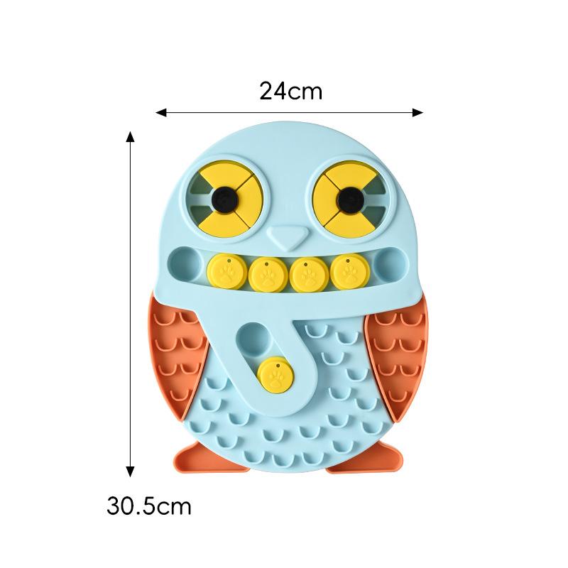 

1PC Pet Slow Feeder Bowl Dog Puzzle Toy Anti Choke Food Dispenser Non Slip Bowl for Dogs Cats Interactive Feeding Supplies