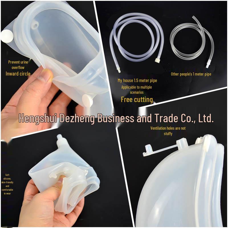 Älterer Silikon Atmungsaktiver Urinbeutel für Männer & Frauen – Erwachsenenpflegebedarf