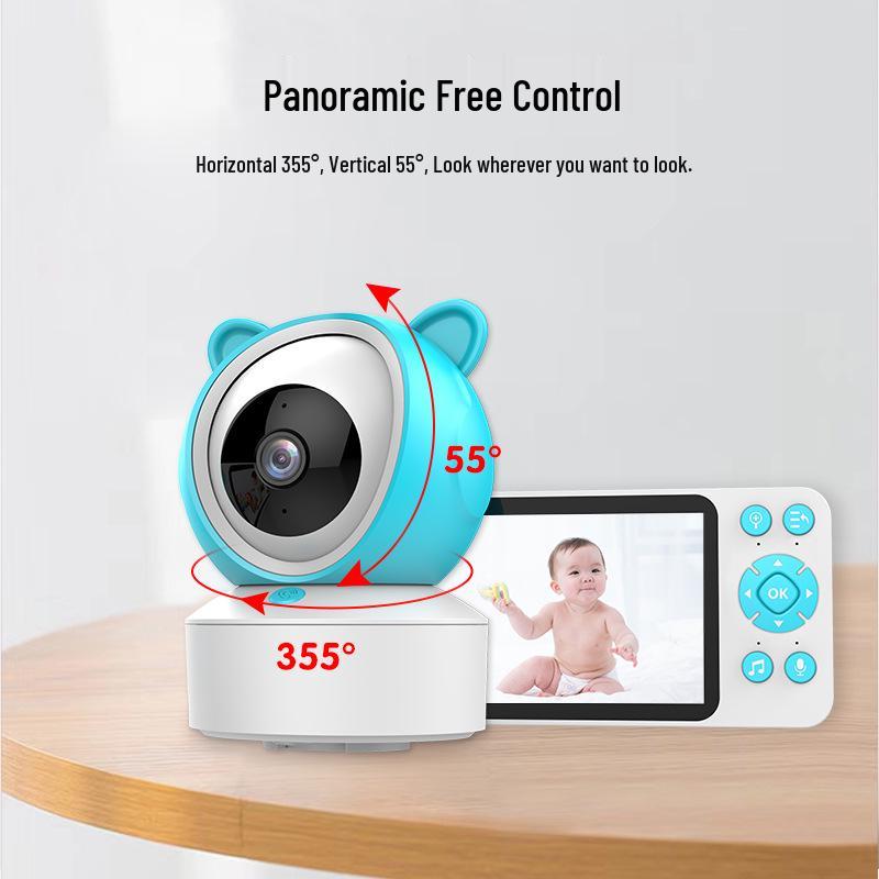 Tuya Two-Way Voice Baby Monitor with App Remote Control