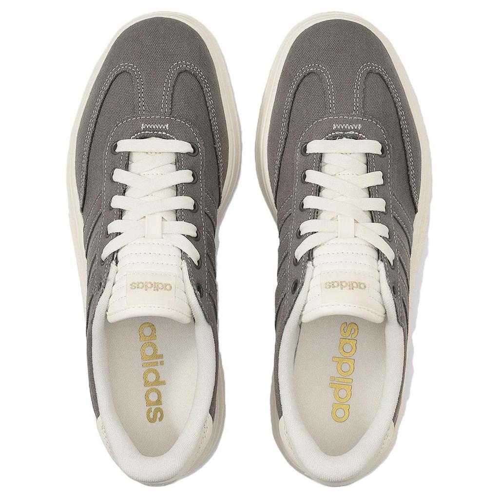Adidas Gradas Comfortable Versatile Non-Slip Wear-Resistant Low-Top Skate Shoes Unisex Sneakers Gray IH8693