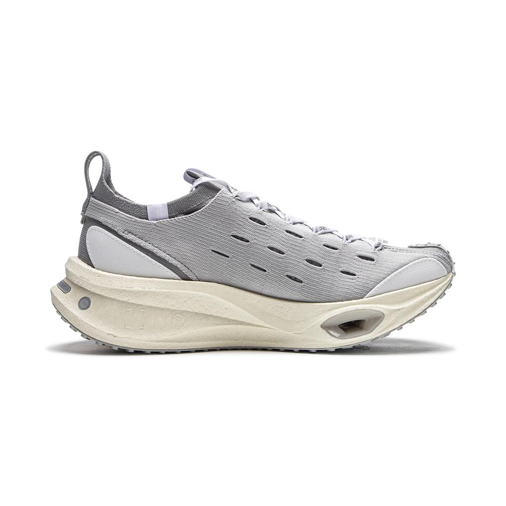 Li Ning Feidian CRC Trend Sports Low Top Running Shoes Unisex Sneaker Gray AZGU043-1