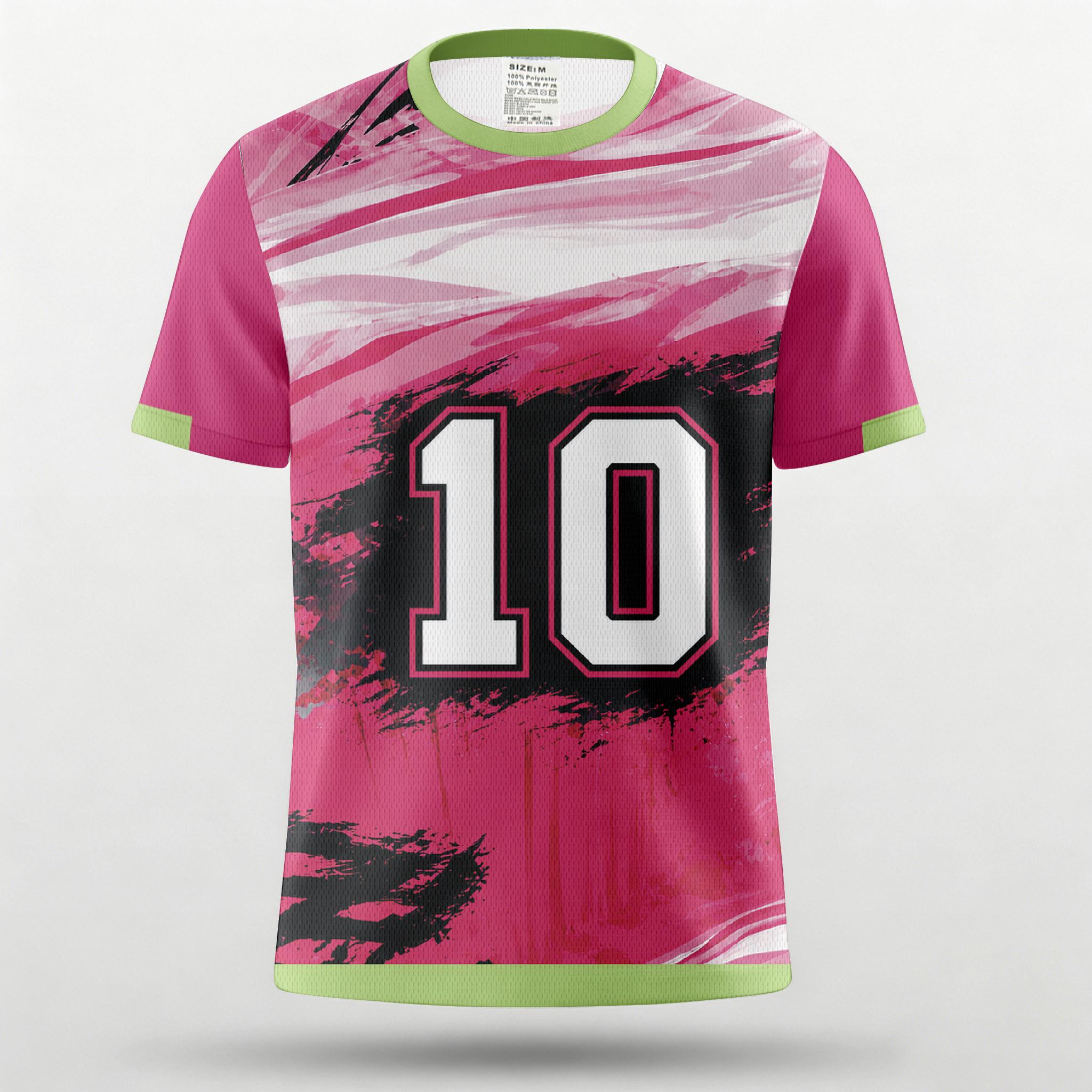 Men s Soccer Jersey Quick Dry Sports T-Shirt Breathable Lightweight Football Training Running Athletic Tee Top S