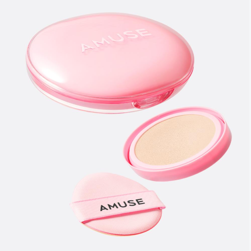 AMUSE Dew Power Vegan Cushion 15g (+Refill) SPF50+ PA++++