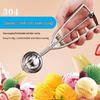 INOX 304 Stainless Steel Ice Cream Scoop/Baller for Hotels & Cafeterias