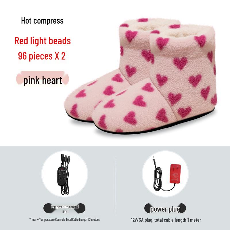 

Ultra-Thick Electric Heated Red Light Non-Slip Socks with Plus Velvet for Men and Women - Perfect for Yoga Size 38-40