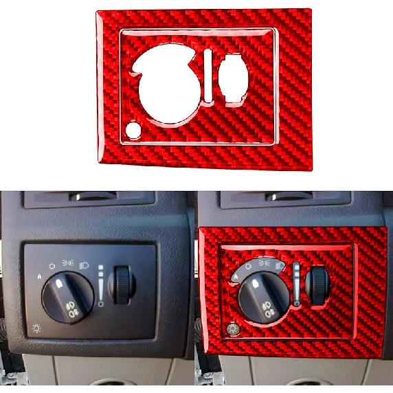 Real Premium Soft Carbon Fiber Interior Accessories Sticker Compatible with Chrysler 300 300C 2005 2006 2007 Car co 2006 Pilot Side Glove Box Storage