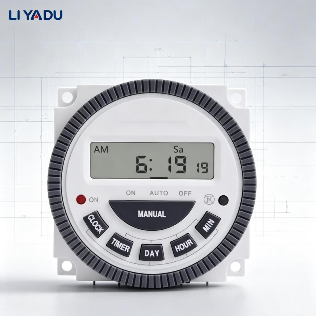 TM619 Digital Timer 7 Days Weekly Programmable Lighting Switch 12V 24V 110V 220V CN304 LCD 16 ON/OFF Time Relay 1NO 1NC3
