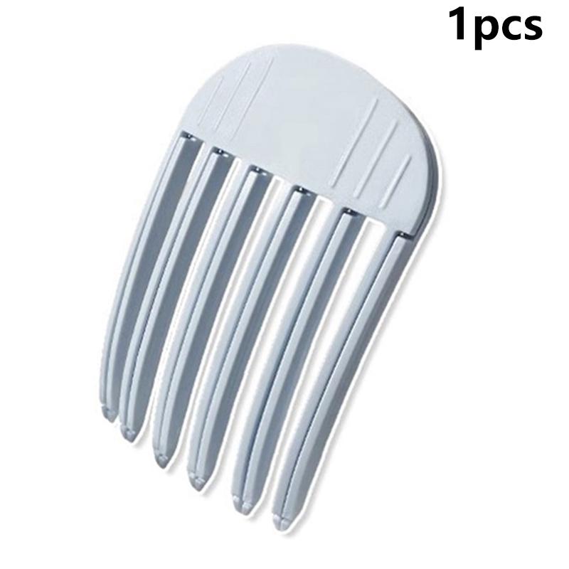 

3/6 зубів гребінця Натуральне волосся Корінь Пухнасті затискачі Кучерява чубчик Затискач для укладки волосся Волосся Лінивий інструмент для саморобки Безслідні аксесуари для перукарень blue 6 teeth