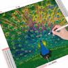 50x50cm Diamond Painting Full Animal 5D DIY Diamond Embroidery Sale Peacock Pictures Of Rhinestones Decor For Home