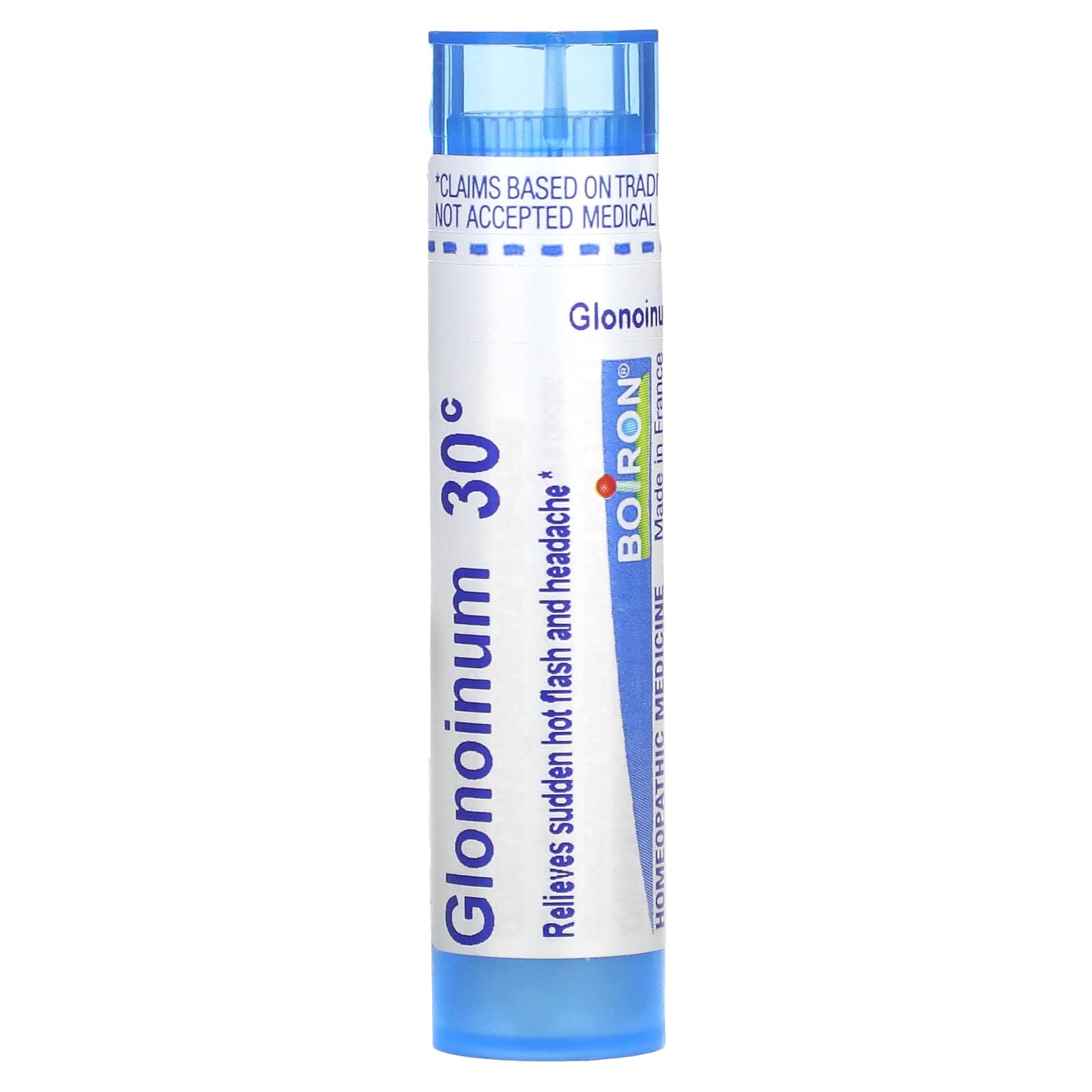 

Boiron, Glonoinum, 30C, menopause, about 80 pellets