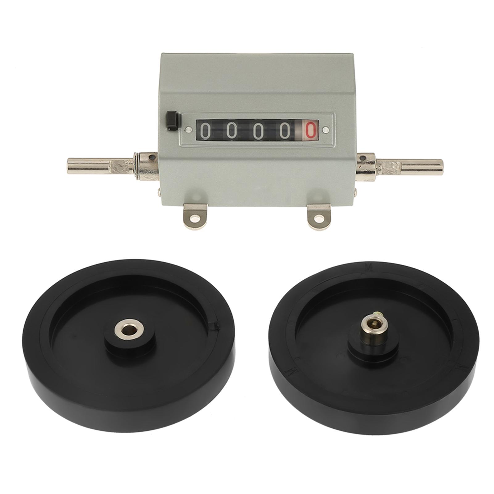 

1 шт. Роликовое колесо 5 цифр 0-9999.9 Счетчик длины Макс. скорость 350 об/мин Серый Сброс белый