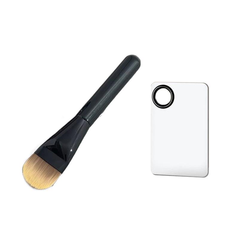 Flat-Headed Foundation Brush Professional Portable And Easy-To-Clean Makeup Brush