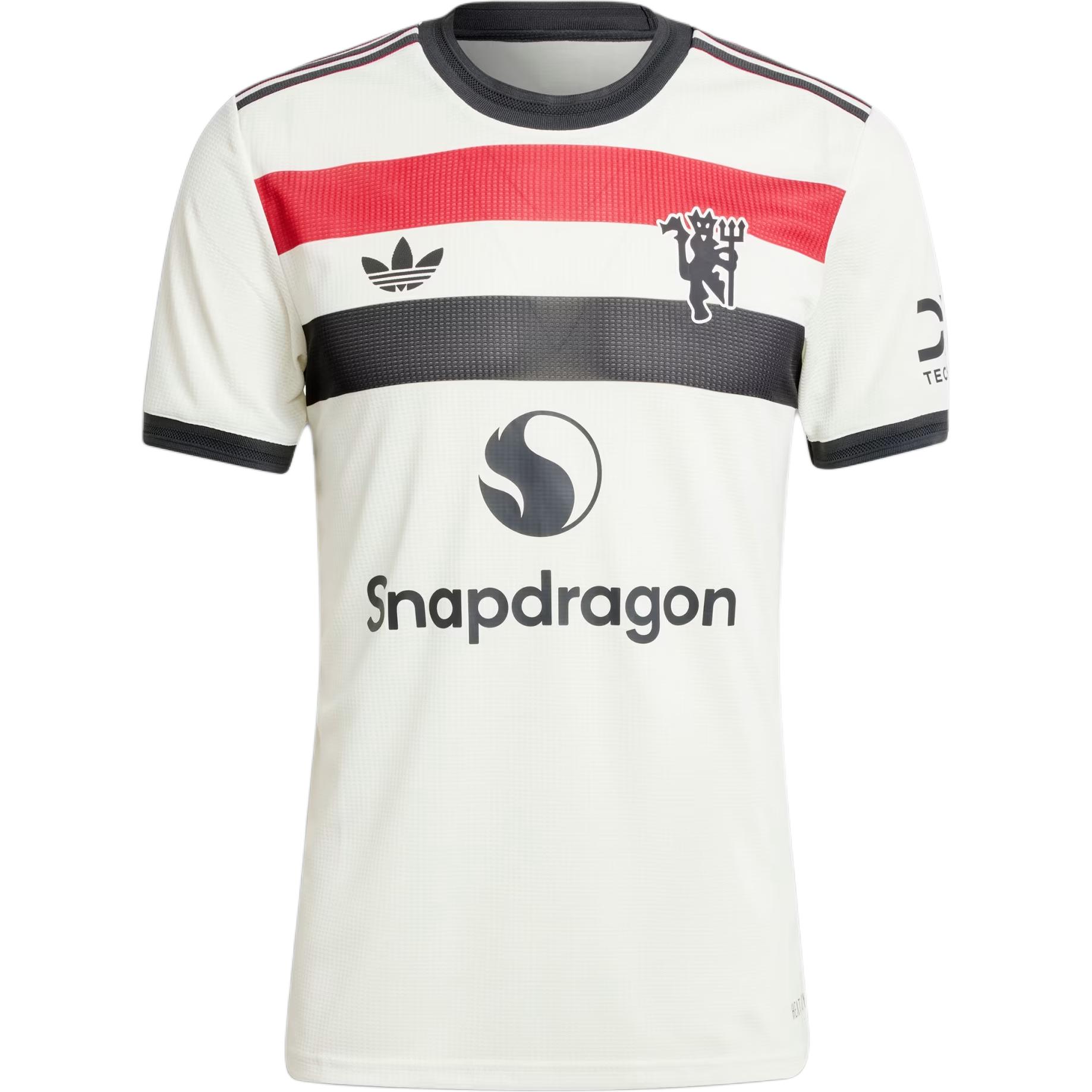 Adidas Manchester United 24/25 Third Authentic Jersey Men Off White IY7814 XS