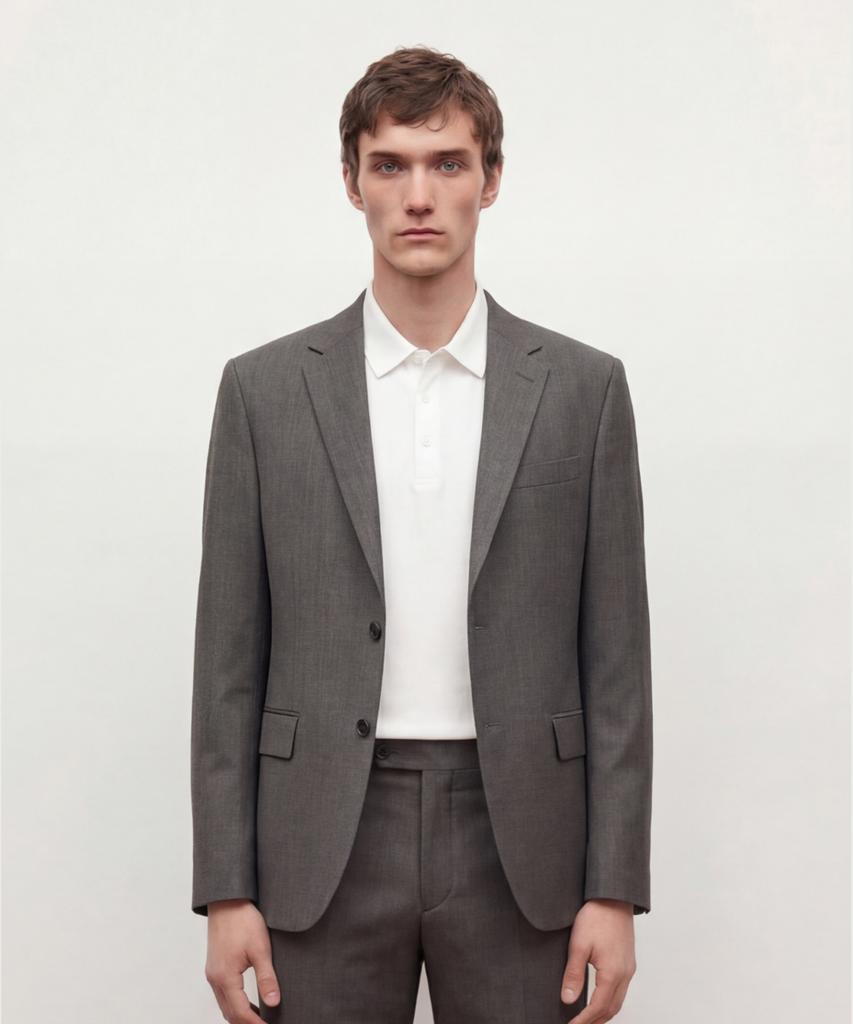 Jillstuart Newyork Men Wool Setup Jacket - Dark Sepia (Jnja6B281S3)