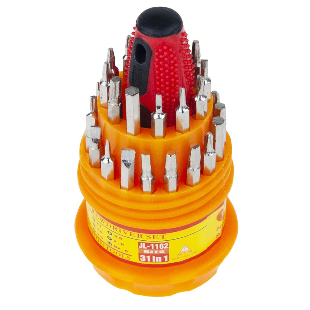 BT14 MULTIFUNCTIONAL SCREWDRIVER PRECISION SCREWDRIVERS 31in1 TORX HEX CROSS HEAD BITS