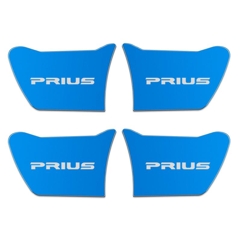 car sticker 4pcs Car Door Handle Ornament for Toyota Prius 30 Stainless Steel Car Interior Sticker Accessories