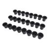 24PCS Front A Arm Bushing Kit Rubber Front Suspension Control A Arm   Bushings Replacement for       700 4X4 Efi 2006 - 2008