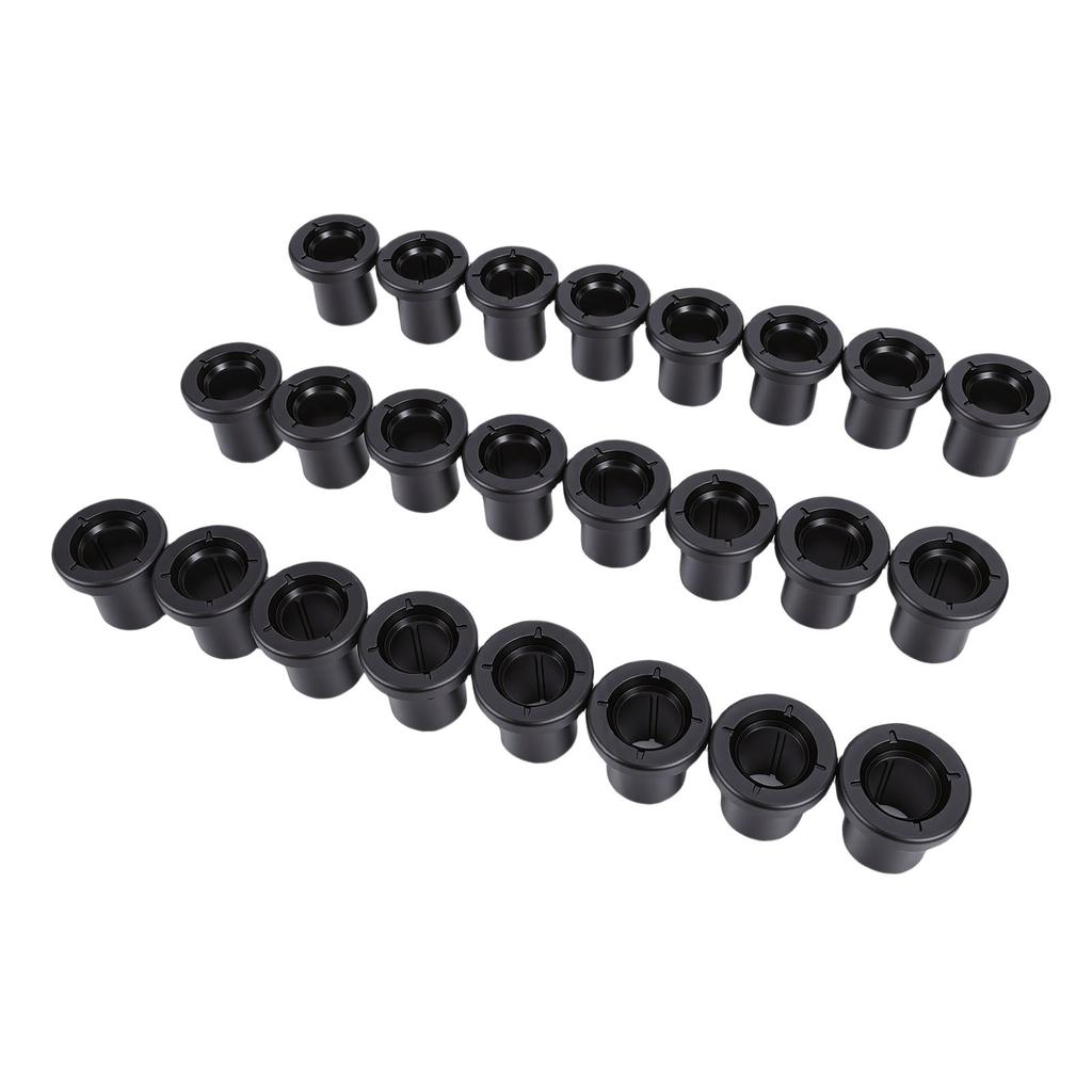 24PCS Front A Arm Bushing Kit Rubber Front Suspension Control A Arm   Bushings Replacement for       700 4X4 Efi 2006 - 2008