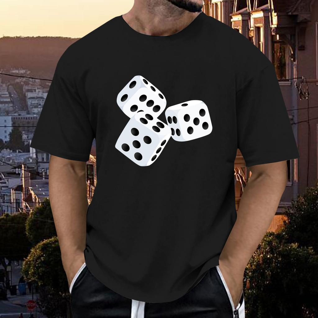 European and American men's trend simple style 3D digital printing short-sleeved T blood, can be sent on behalf of one piece