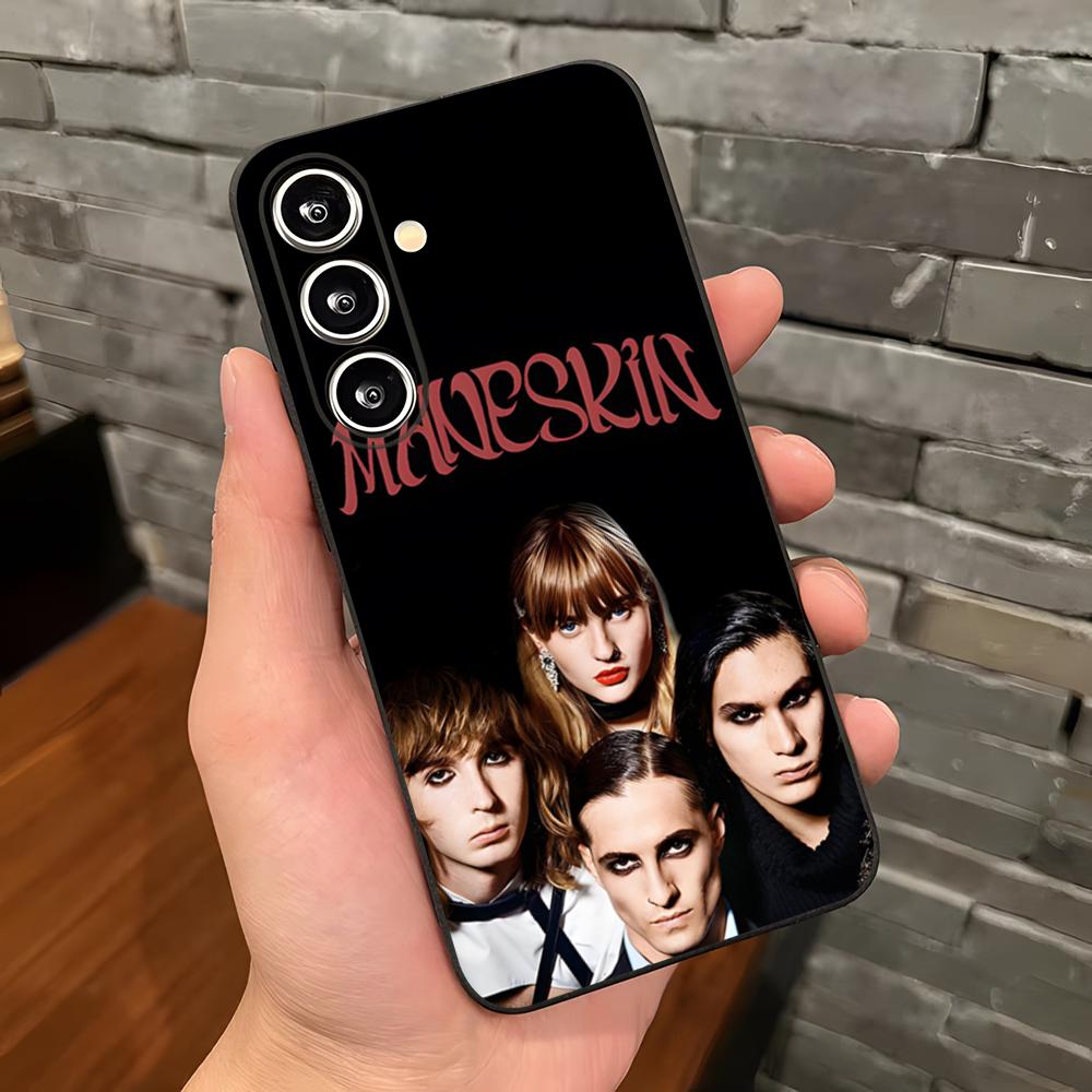 Rock Band M-Maneskin Phone Case For Samsung A25 A13 A33 5G A54 A36 A35 A56 A52 A14 Shockproof Soft Cover