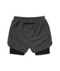 Negeotibeuseupeulliskeulleob Performance Solid 2-In-1 Pants (Charcoal)