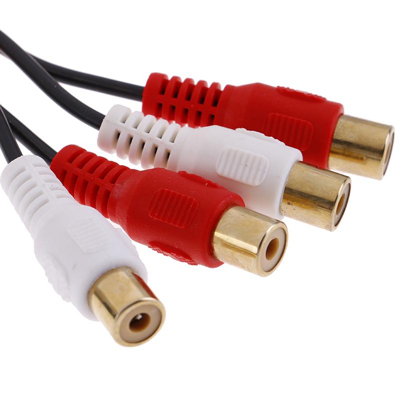 Bil Hjem Lydforsterker Bass Rca Gain Nivå Volumkontrollknapp