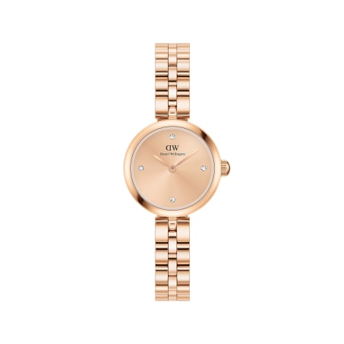 Daniel Wellington Women's DW Elan Jewelry Watch 22 RG Unitone, a sophisticated luxury timepiece with a mesh dial. A popular gift idea.