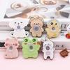 6PCS/SET Cross-Border Style Animal Finger Gyro Small Size Fidget Toy Spinner  Gift Idea